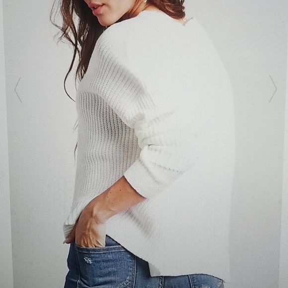 Round Neck Long Sleeves Sweater - Picture 4 of 8